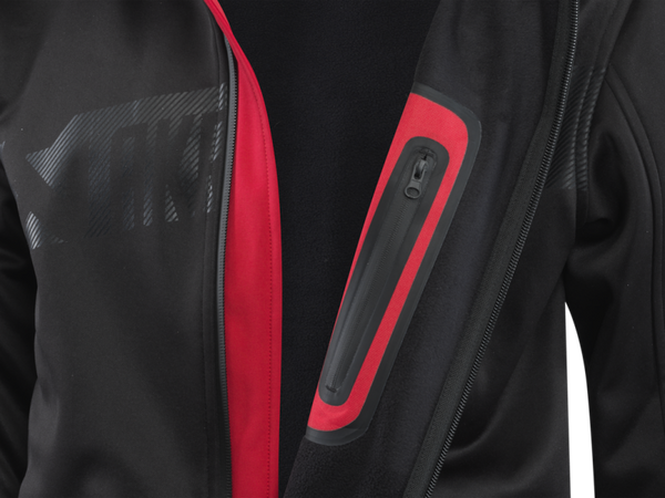 Akrapovic Mens Corpo Softshell Jacket Black - L – Chief Motorsports