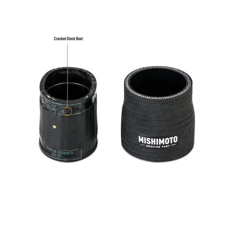 Mishimoto 12-16 BMW F10 M5 Intercooler Pipe Kit Micro Wrinkle Black
