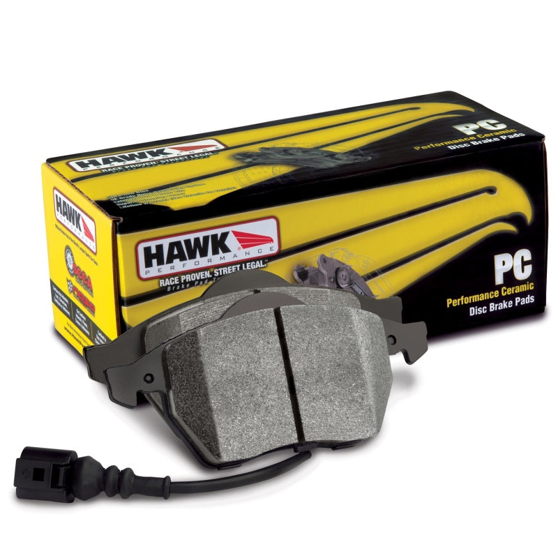 Hawk Audi/Porsche Rear AND ST-40 Performance Ceramic Street Brake Pads